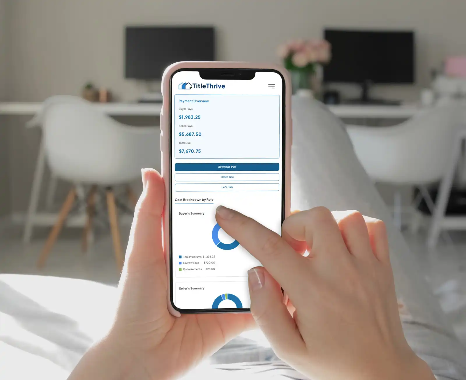 mobile title and escrow calculators